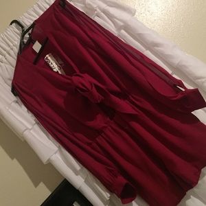 Maroon romper