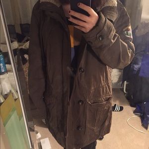 Army Green Parka from Korea