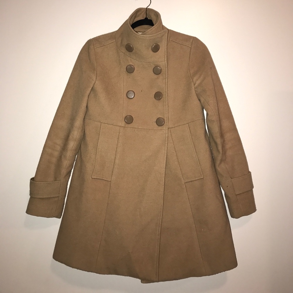 Forever 21 long camel jacket