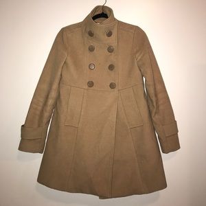 Forever 21 long camel jacket