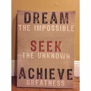 1.5 x 2 ft home decor sign