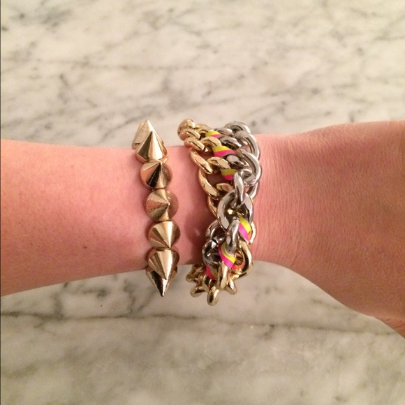 CC Skye Chainlink Neon Bracelet - Picture 4 of 5