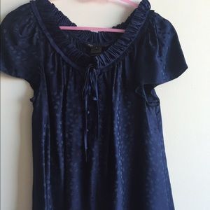 Marc Jacobs Blue Silk Shirt - Size 8