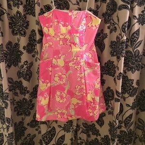 Lilly Pulitzer Strapless Dress