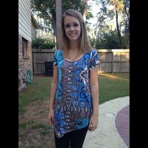 Bedazzled long shirt