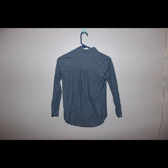 Polka dot button down - Picture 3 of 3