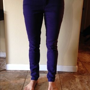 || Levis Purple Skinny Jeans