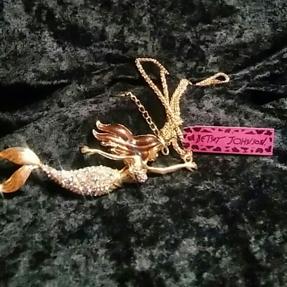 Betsey Johnson Jewelry - Betsey Johnson Mermaid Necklace