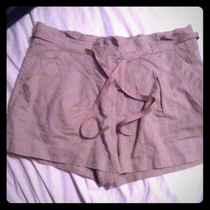 High rise Lauren Conrad khaki shorts