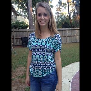 Cute open back teeshirt