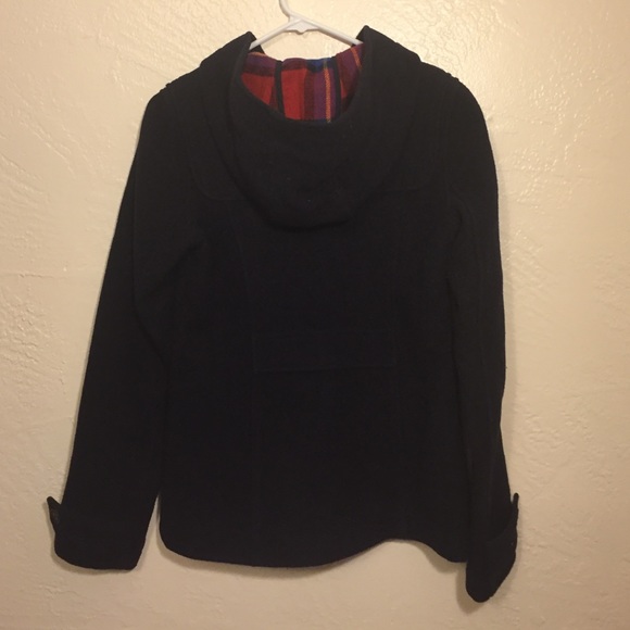 Dark Navy Blue Hollister Coat. - Picture 2 of 4