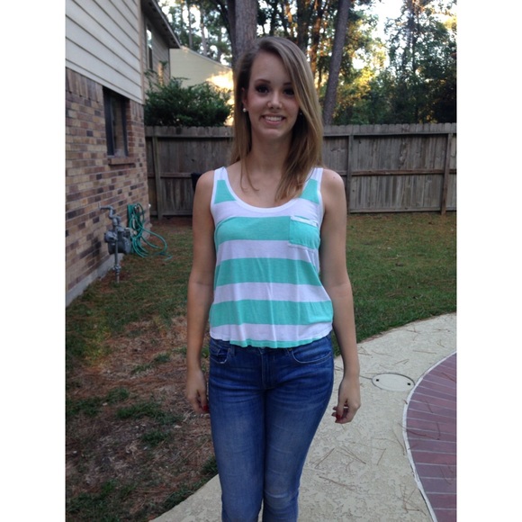 Striped tank