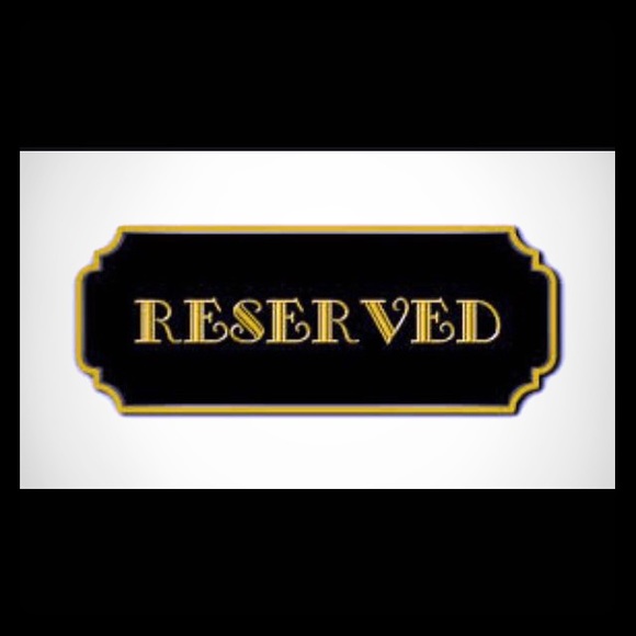 Purse reserved for @jausantos