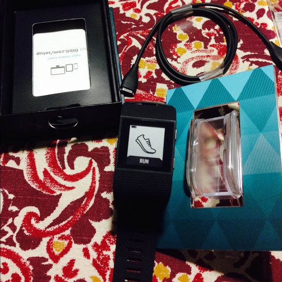 Fitbit Surge X Large Black- like new
