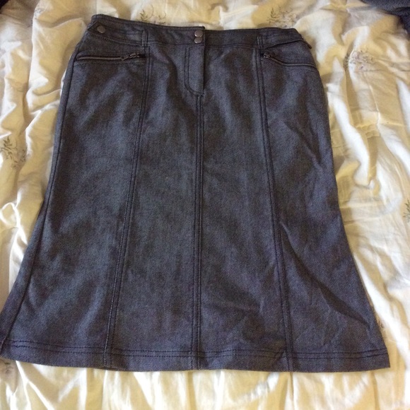 Express Denim Skirt