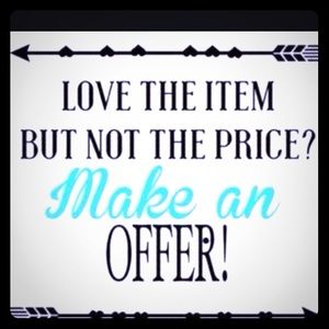 Make an offer! Need to clear my closet:)