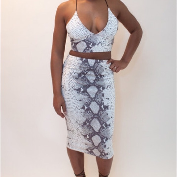 "Snake Skin 2 piece"