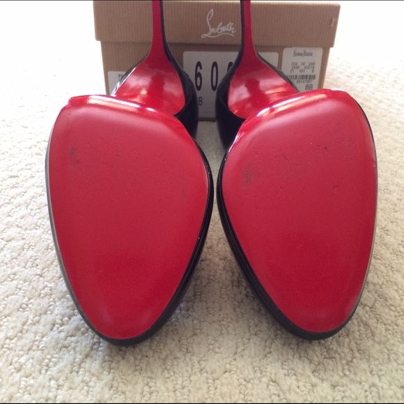 Christian Louboutin Filo 120 Black Patent - Picture 3 of 4