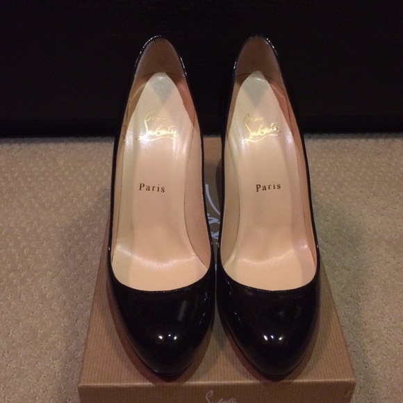 Christian Louboutin Filo 120 Black Patent - Picture 4 of 4