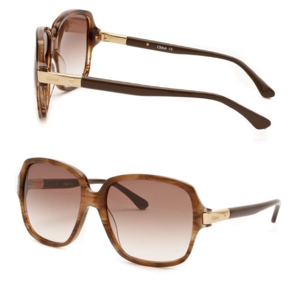 FINAL✂️Chloe Tortoise Sunglasses