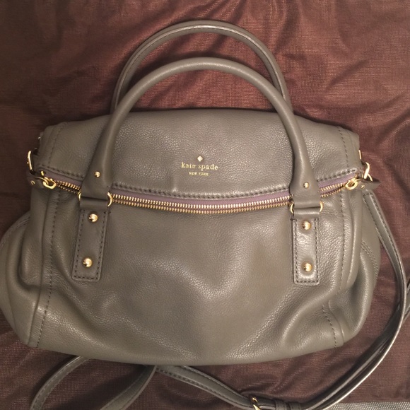 Kate spade crossbody bag (grey)
