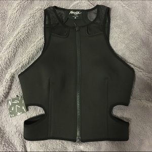 Nasty Gal Cutout Crop Top