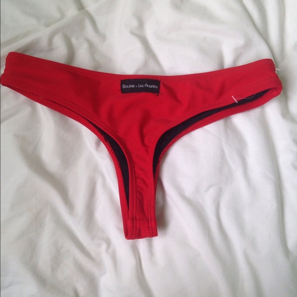 Red brazillian bottoms