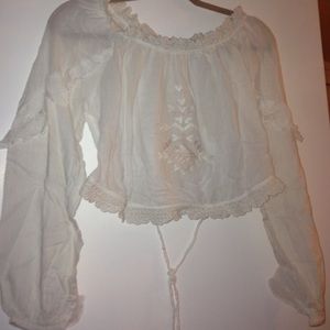 NWOT Free People crop top