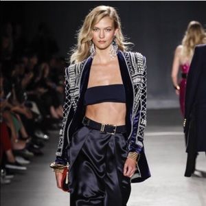 BALMAIN x H&M black bandeau top