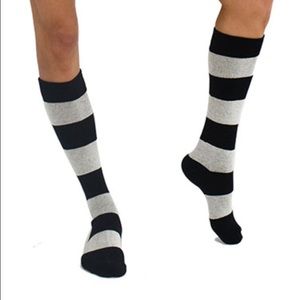 American Apparel striped socks