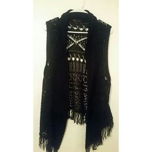Knitted Vest Cardigan