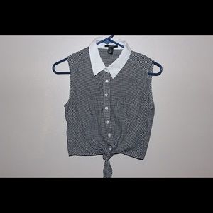 Forever 21 collared button down