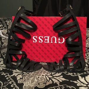 ❌SOLD❌Guess Knee High Gladiator Flat Sandals