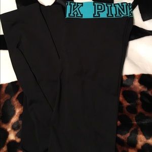 Victoria's Secret PINK logo legging.
