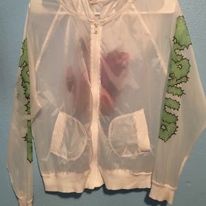 Graphic Clear Hoodie