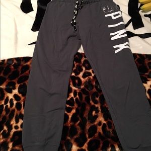 Victoria's Secret pink gym pant and Nike sweatpant