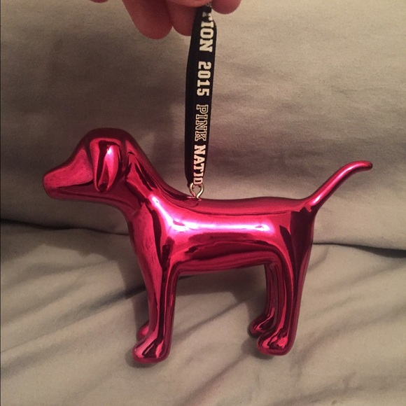 PINK Ornament Dog