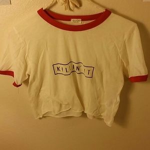 Thin 'Killin'it' crop top