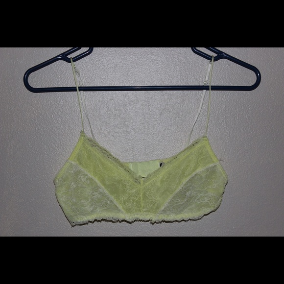 Yellow bralette