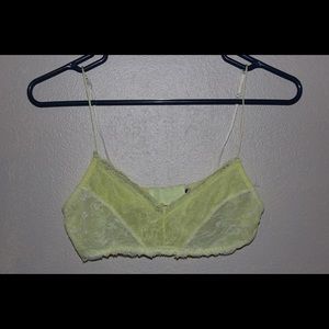 Yellow bralette