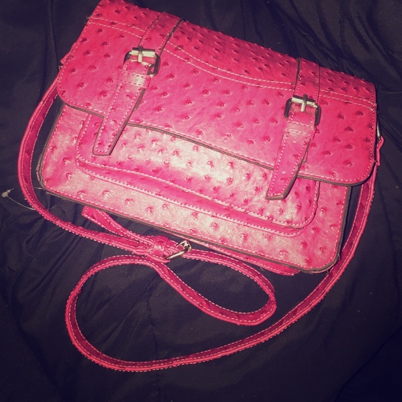 Sexy Fun Fuschia Crossbody Only Worn Once
