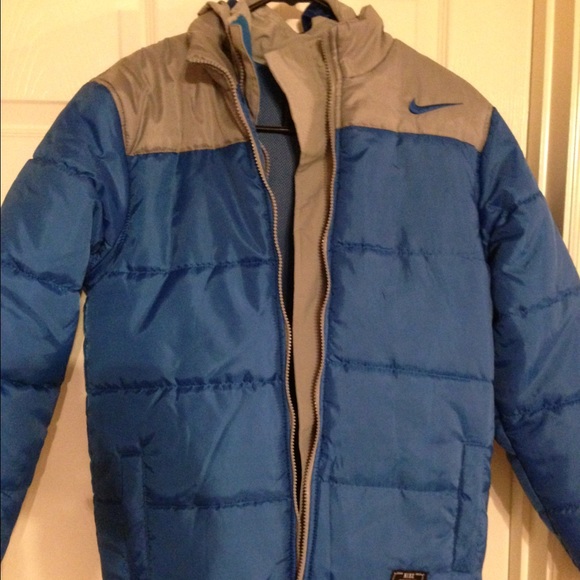 Nike Puffer Coat with Detachable Windbreaker