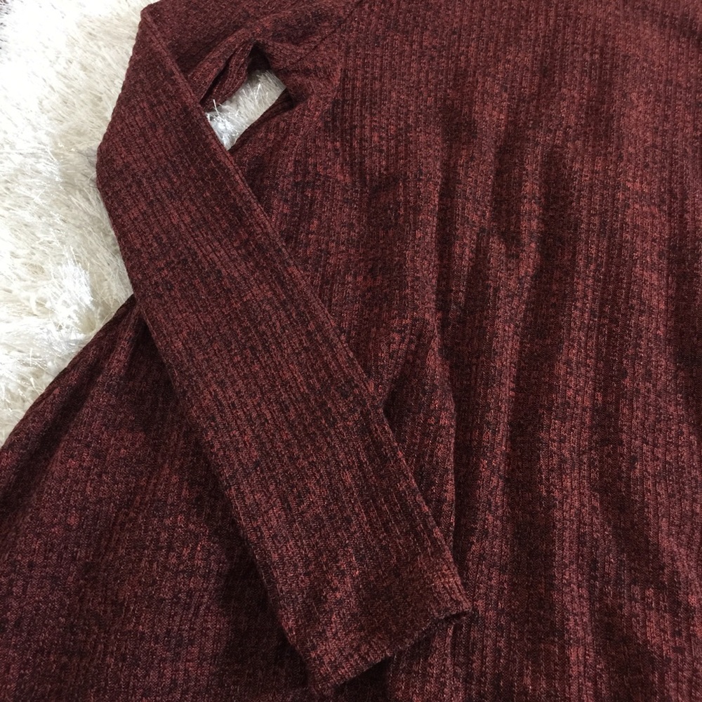 Chic A line Rust dress - Picture 5 of 5