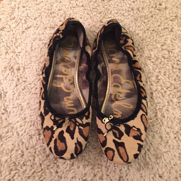 Sam Edelman leopard print ballet flats