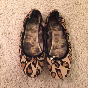 Sam Edelman leopard print ballet flats