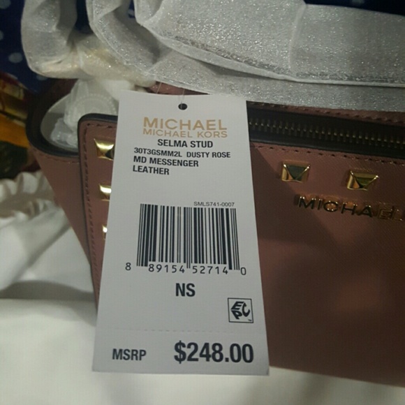 SOLD♡♡♡Michael Kors Stud selma -dusty rosegold - Picture 4 of 4