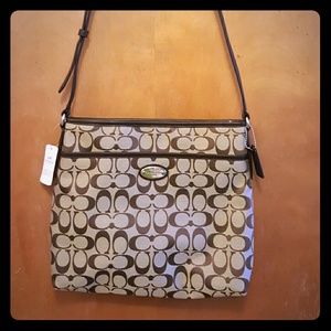 Coach crossbody - brown