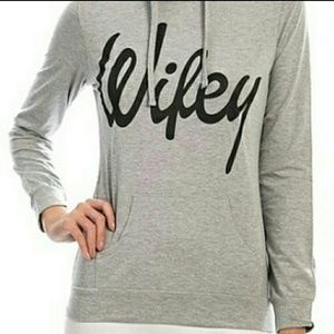 Heather Grey Wifey Hoodie