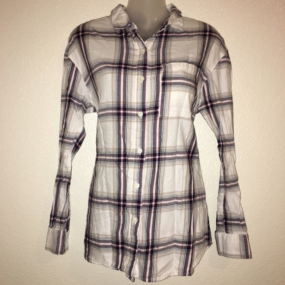 Old Navy | Boyfriend plaid top