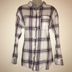 Old Navy | Boyfriend plaid top